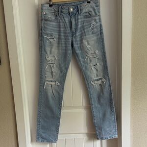 Men’s American Eagle Slim Distressed Jeans 31W 32L